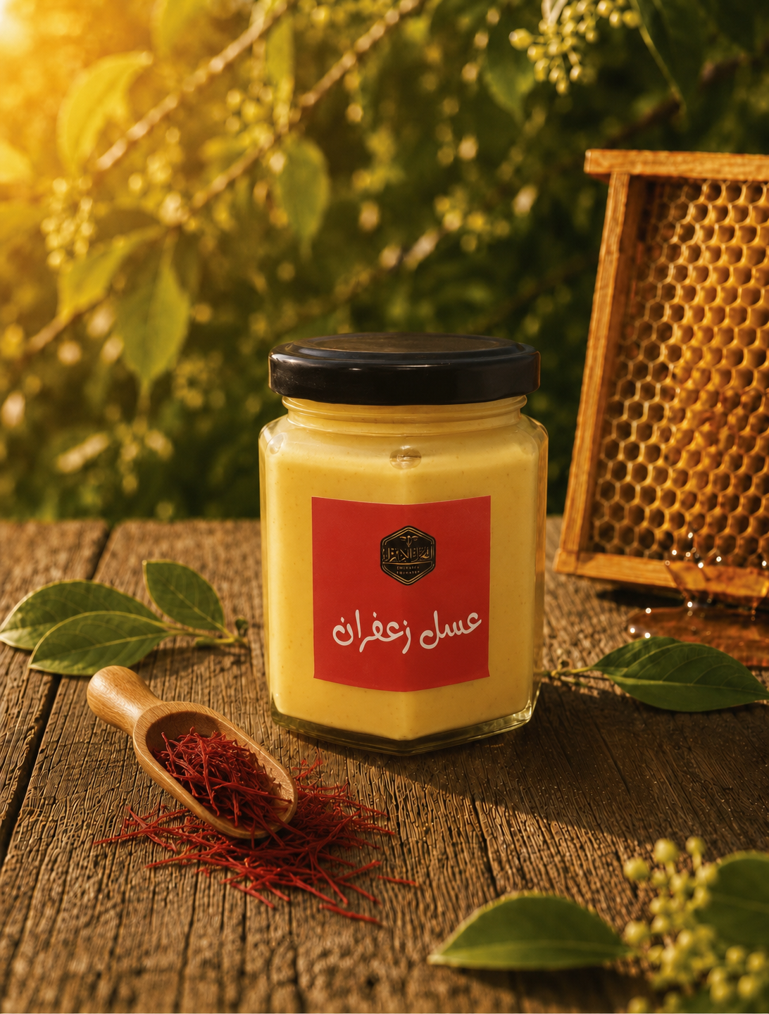 Saffron Honey